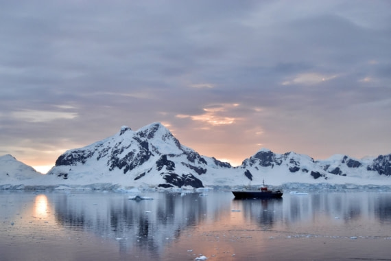 the Ortelius at night