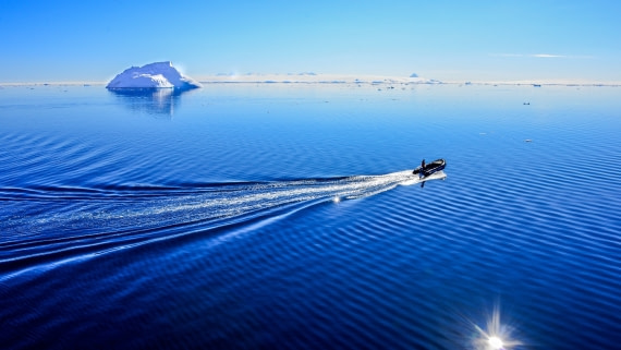 Admiralty Sound, Antarctica: BRIGHT & BLUE, M/V Ortelius