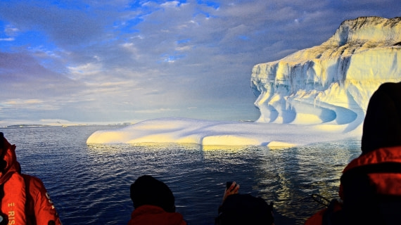 zodiac ride ,devil's island,antarctica 2 dec 2017 Ortelius
