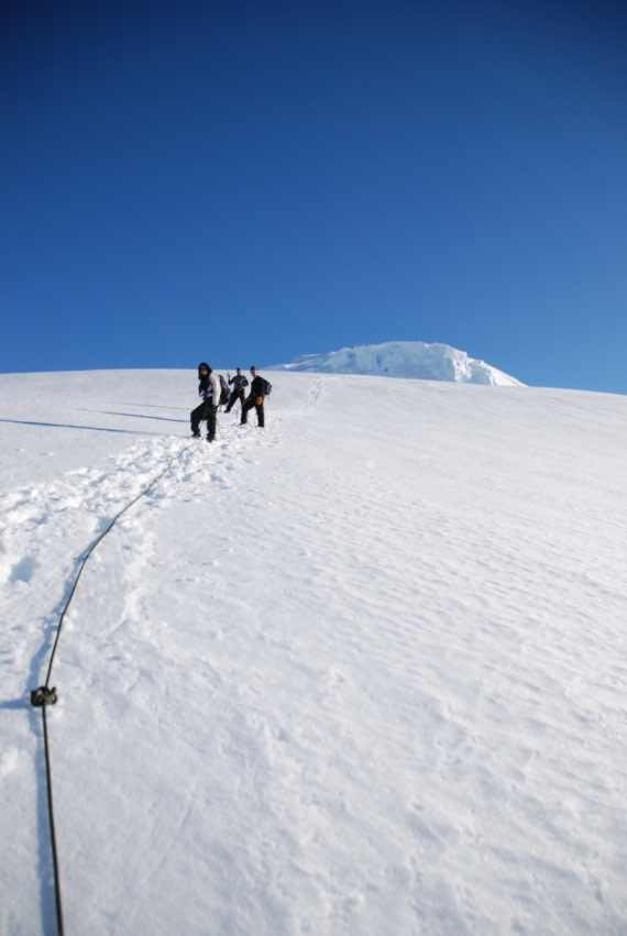 rope line mountaineering
