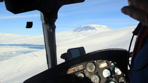 OTL27-17 Mt Erebus from helicopter