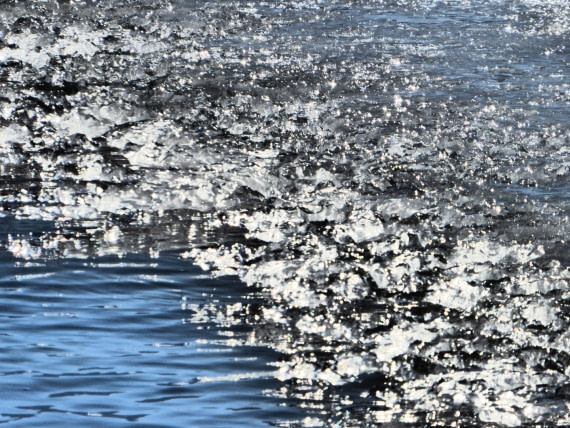 Melting ice in Isfjorden 05 2017