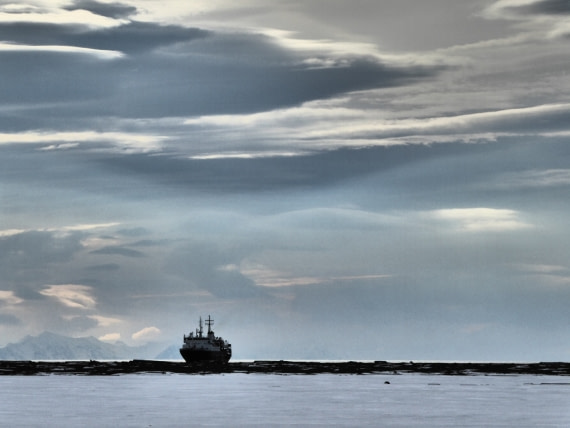 Ortelius seen from Prins Karls Forland