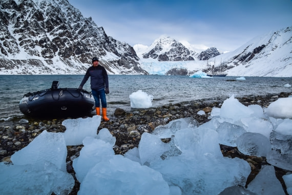 Krossfjord, Spitsbergen with Rembrandt Van Rijn
