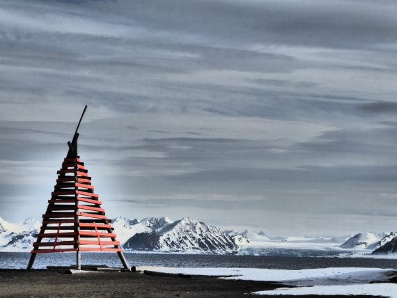 Poolepynten at Prins Karls Forland Svalbard