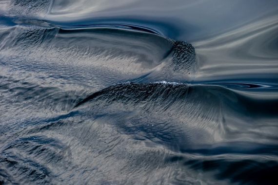 Water Art made by m/v Plancius