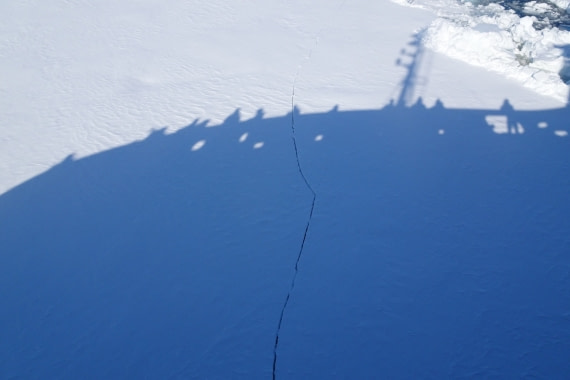 Reflectios from the ice