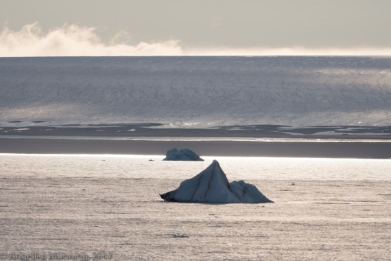Eisberg im Gegenlicht