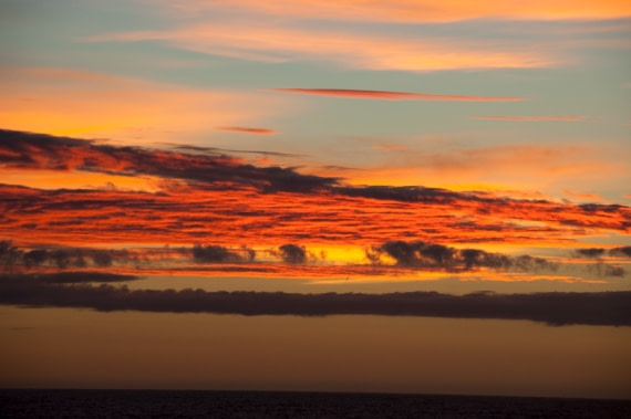 Deception Island Sunset
