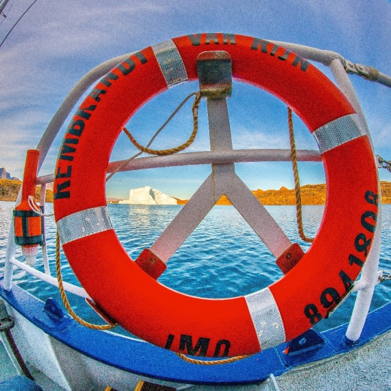 Scoresby sound, greenland  s/v Rembrandt van Rijn 8/2017