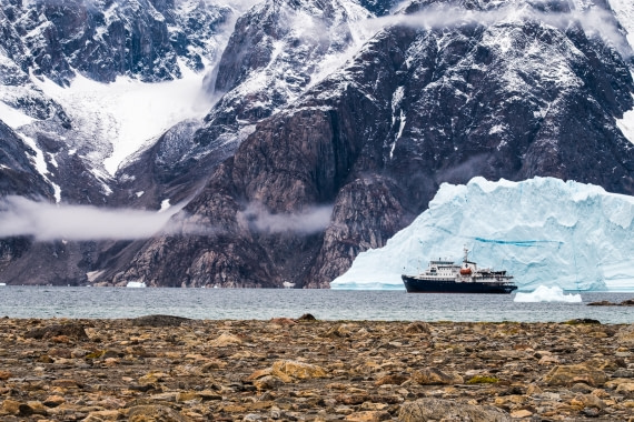 MS Plancius in Greenland