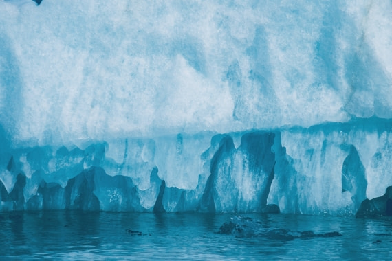 Blue iceberg
