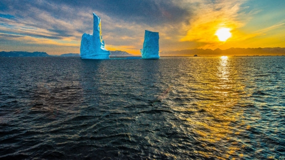 Scoresby sound, greenland,  s/v Rembrandt van Rijn 8/2017