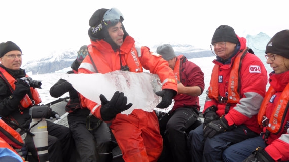 Gletschereis für den Wisky