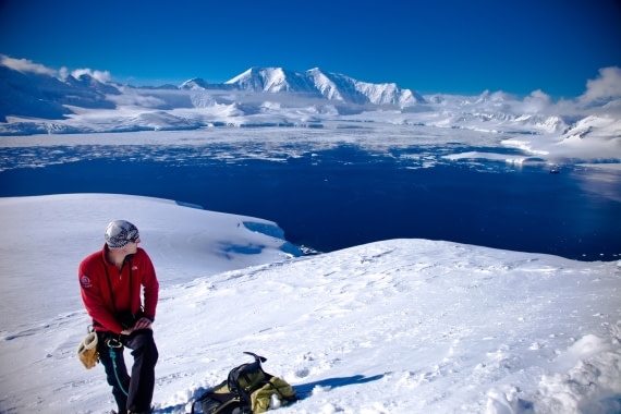 mountainering @ Paradise bay