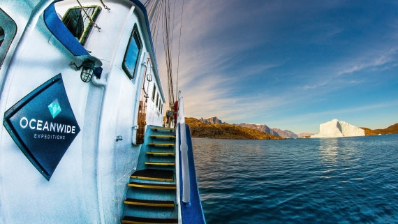 Scoresby sound, greenland  s/v Rembrandt van Rijn 8/2017