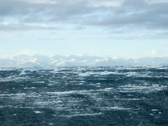 Beyond the Antarctic Circle