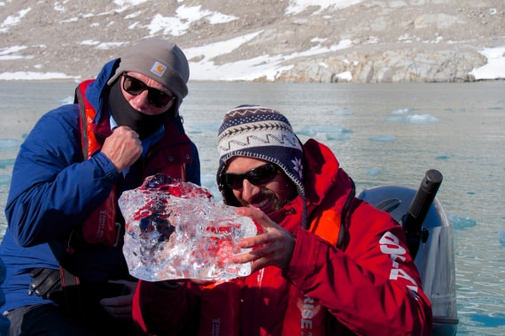 For our ice cubes in the bar