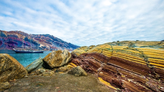 Geology of Greenland, s/v rembrandt van rijn 8/2017