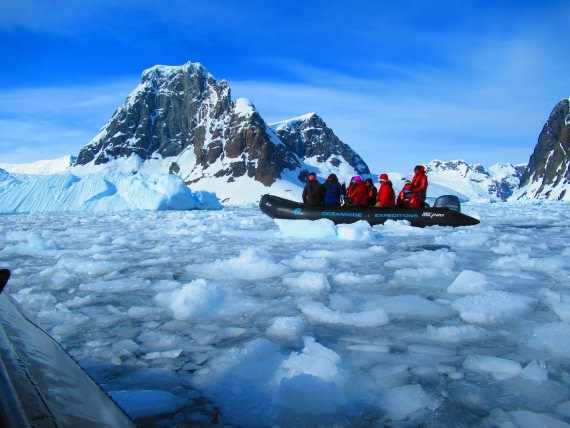 Colours of the Antarctic