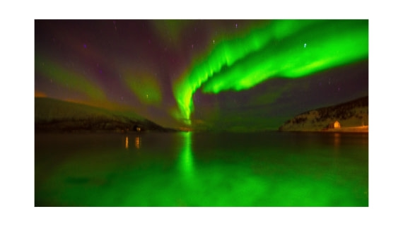 "STARRY-STARRY, AURORA-AURORA NIGHT"  Christmas Eve 2017 S/V Nooderlicht