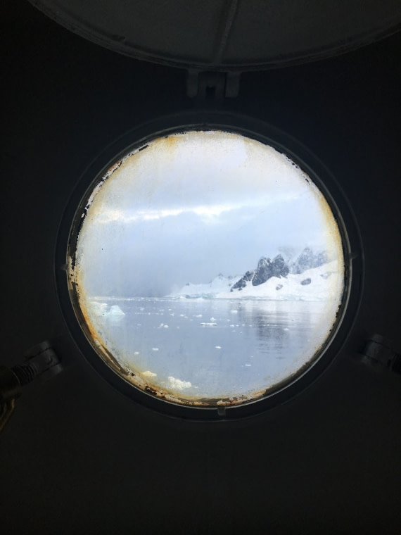 First view of the continent