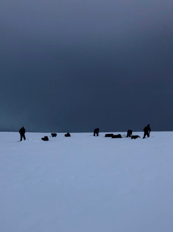 Getting our Campsites Ready