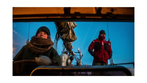 Swinda & Capt Floris, S/V Noorderlicht, whales & auroras 12/2017