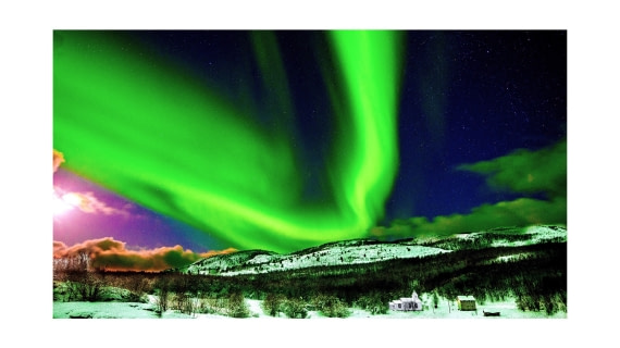 Aurora, Skorpa Norway, S/V Nooderlicht, whales & auroras  12/2017