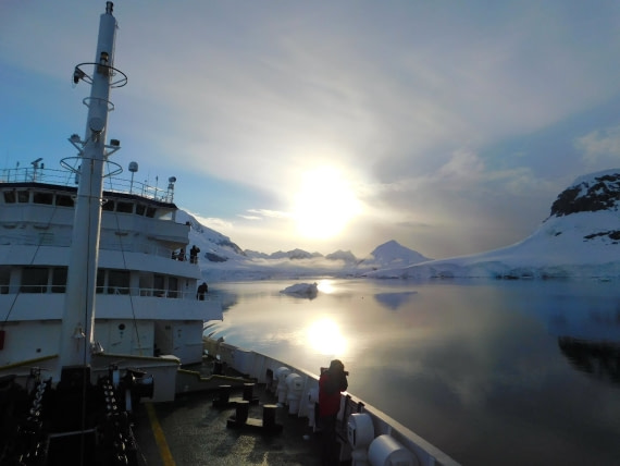 A beautiful night on the deck