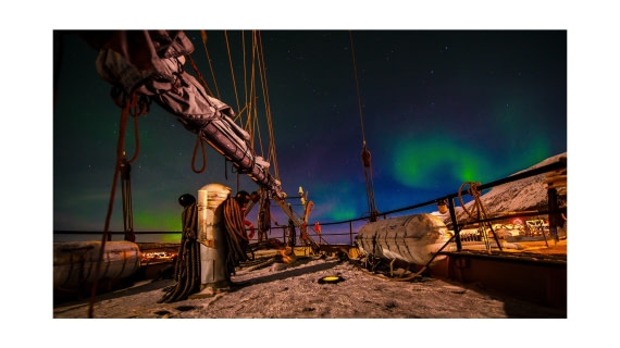 Aurora, Sandiest, No., S/V Nooderlicht, whales & auroras 12/2017