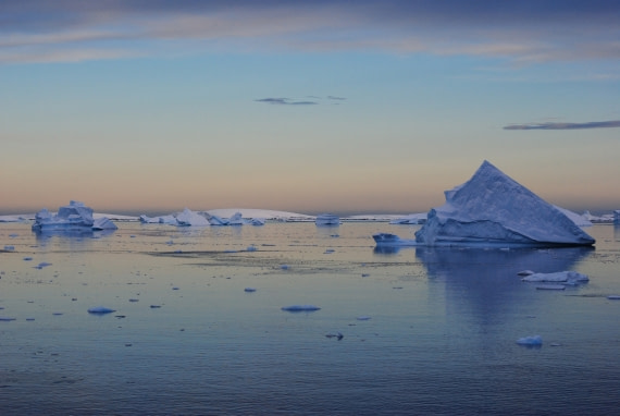 Sunrise at Paradise Bay