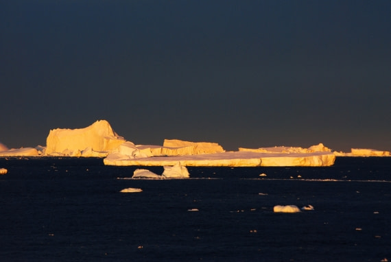 Sunrise in Antarctica