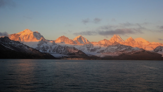 PLA35-18 Andrews Bay Sun rise