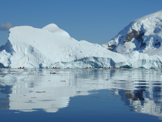 Kayaks off Danoy point