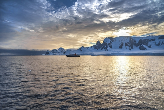 Surise in Antarctica