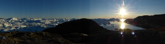 Ilulissat Midnightsun