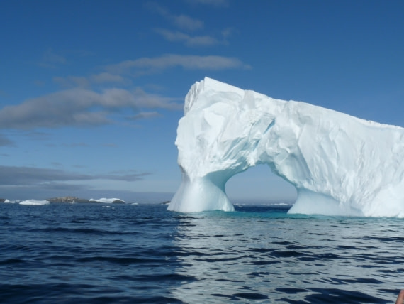 Enormous icebergs by Yalour Island