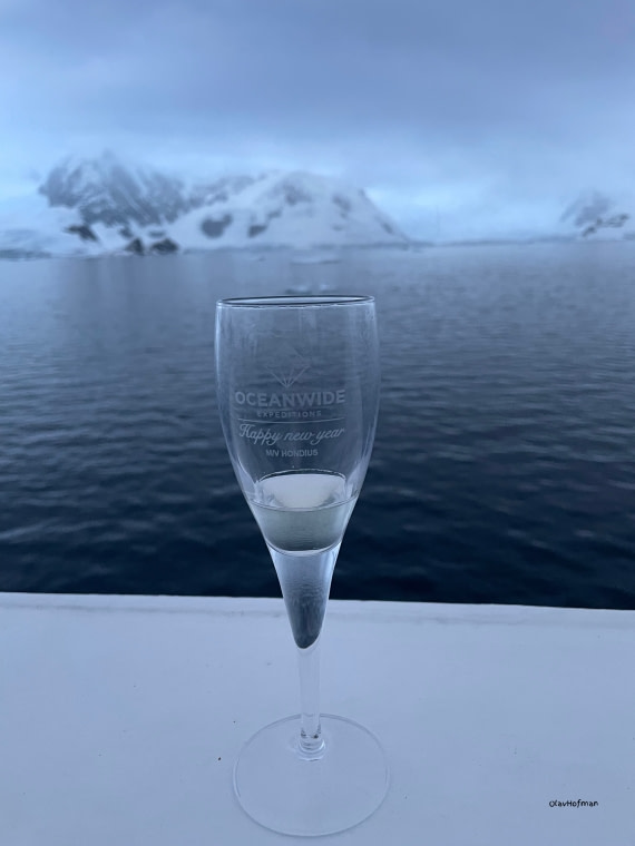 Newyears eve on the Hondius