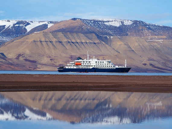 Our ship home in Greenland