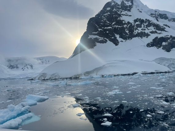 Here comes the sun....