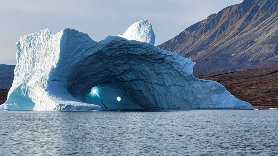 Iceberg Cave Window