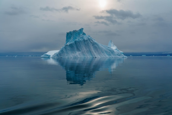 Iceberg emerald in Scoresbysund