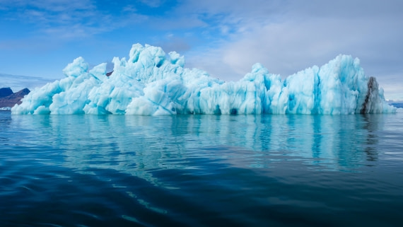 Blue ice