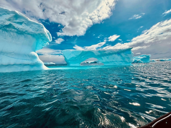 Floating Blue Ice