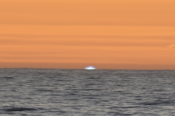 To see the “Green Flash” is a rare privilege