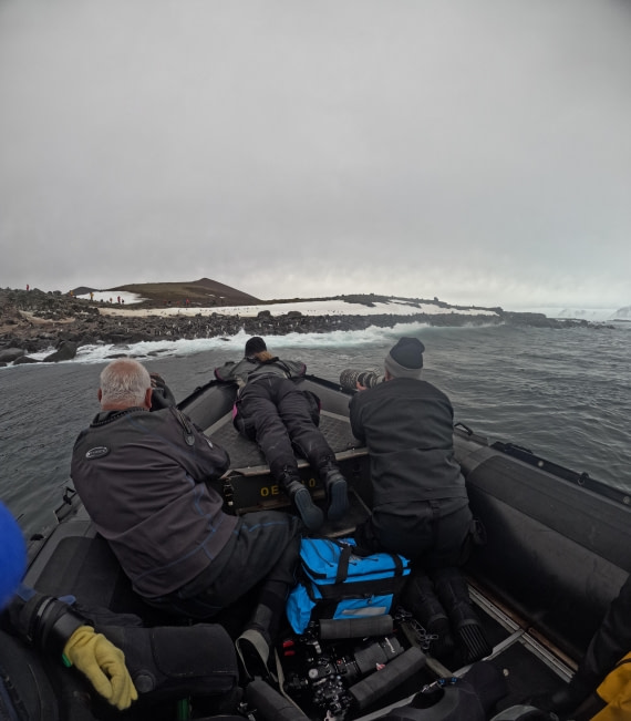 OTL23-24, Day 4, Snorkelers in zodiac.4 © Unknown photographer - Oceanwide Expeditions.JPG