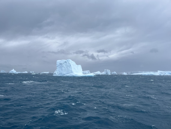 Storm over Drygalski Fjord