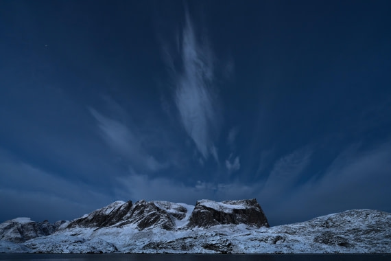 Cold flames over Milne Land