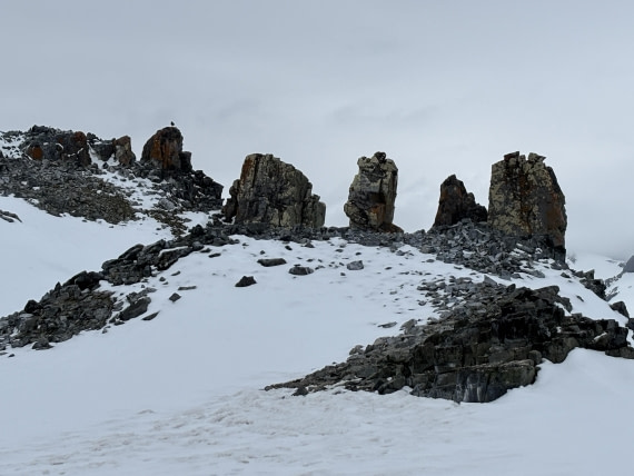 Standing Stones on Half Moon Island
